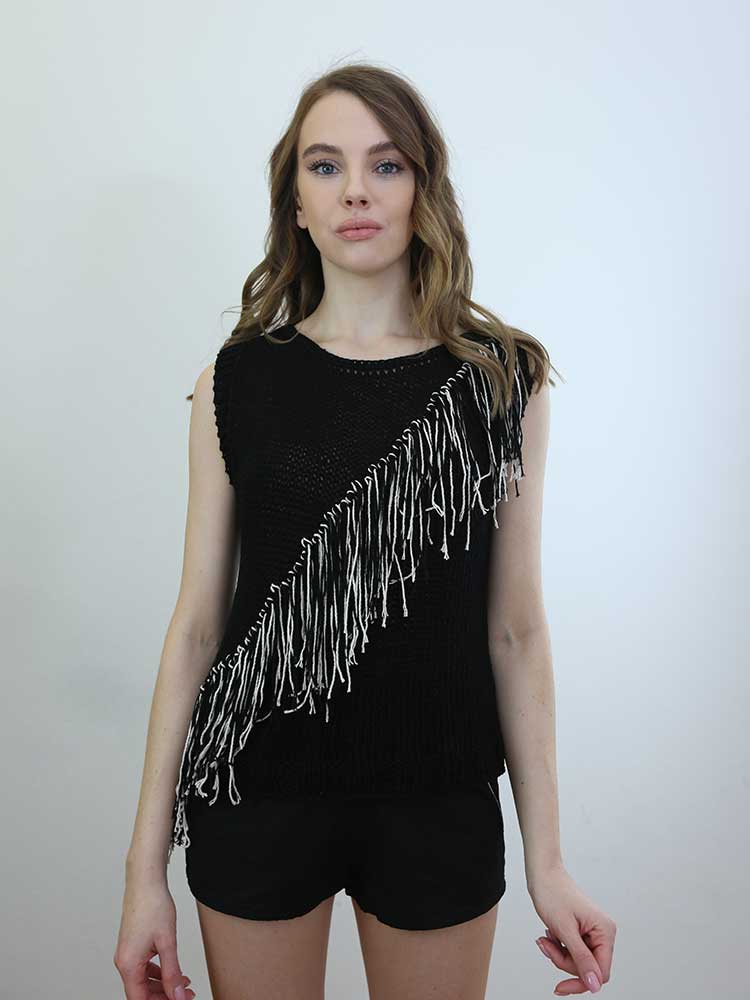 Tricot à Porter GILET FRANGIA DIAGONALE Offerte