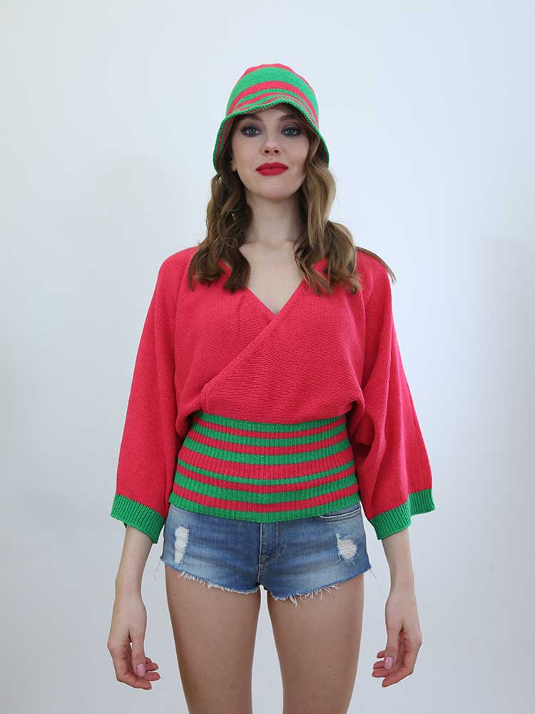 Tricot à Porter MAGLIA PIPISTRELLO FASCIA ALTA IN VITA 2025