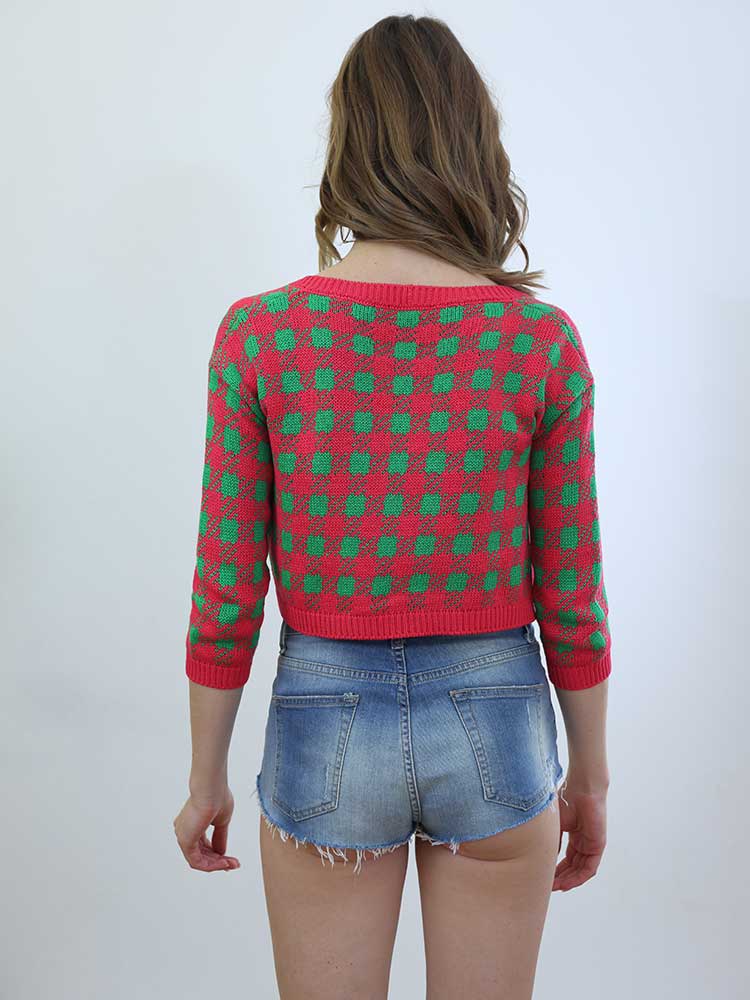 Tricot à Porter MINI CARDIGAN CROPPED Nuovo