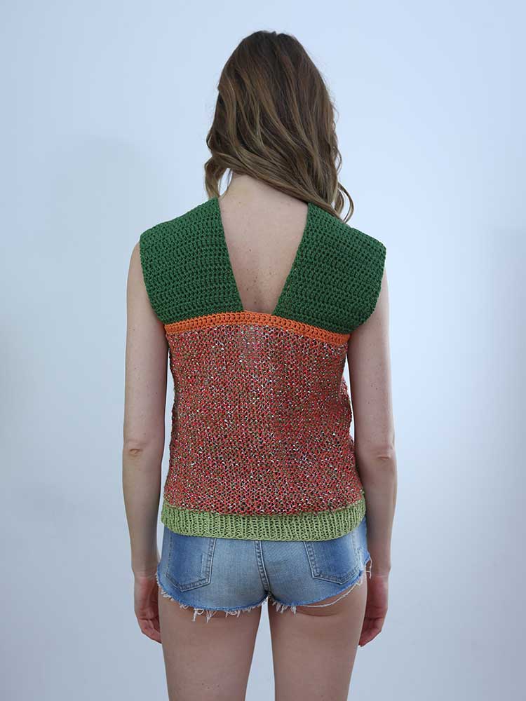 Tricot à Porter TOP SPALLA LARGA SCOLLO V Prezzo Ridotto