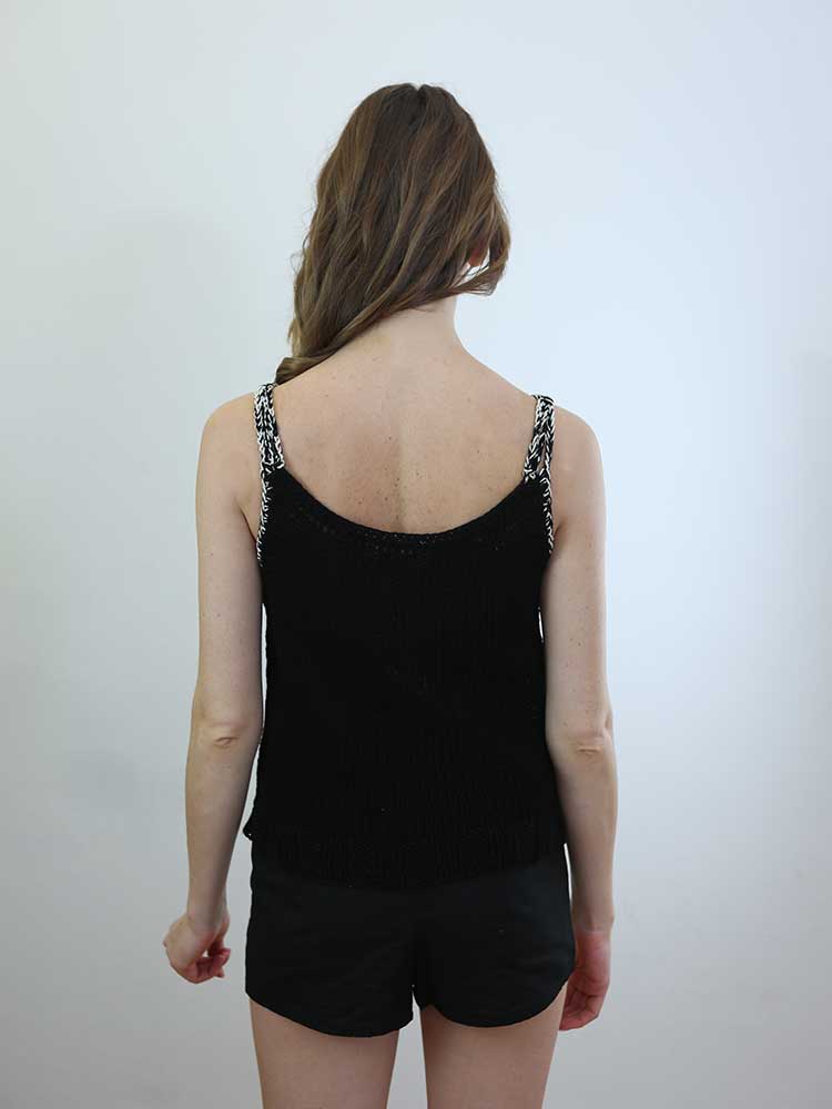 Tricot à Porter TOP SPALLINA OPTICAL Sottocosto