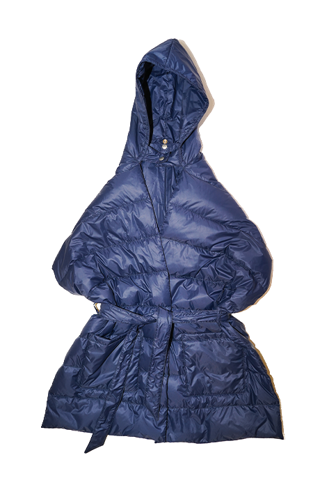 Tricot à Porter Stola piumino con cappuccio Negozio