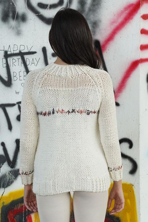 Tricot à Porter Sweater neck In Linea