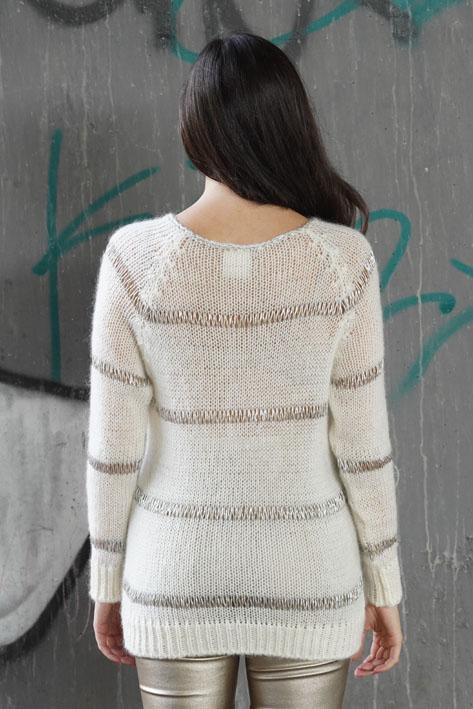 Tricot à Porter Lurex stripe Negozi Online