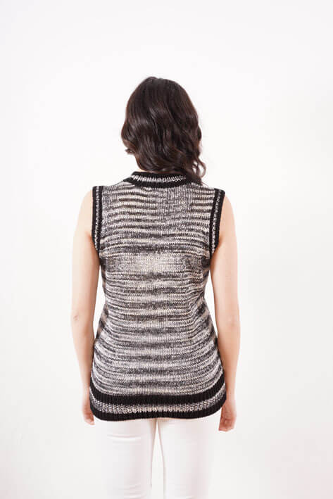 Tricot à Porter Mix up gilet Sconto