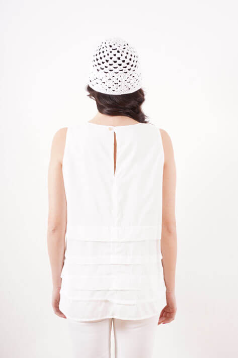 Tricot à Porter Pleated shirt Saldi