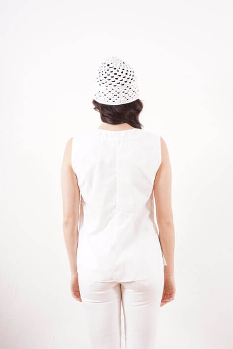 Tricot à Porter Ribbons shirt Saldi Di Fabbrica