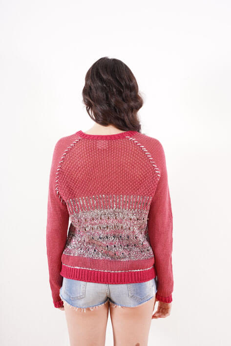 Tricot à Porter Stripe lurex In Linea