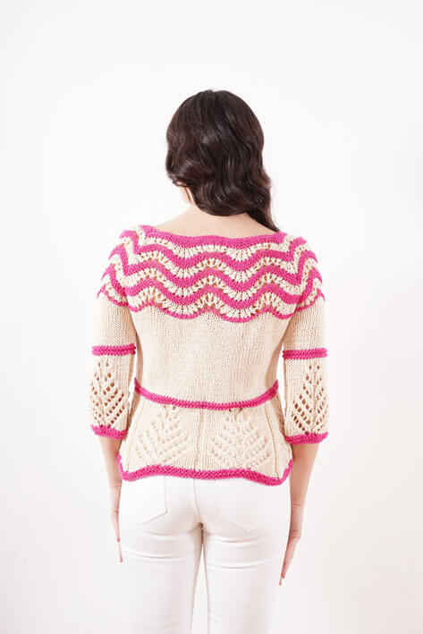Tricot à Porter Sweater waves Pezzi Unici