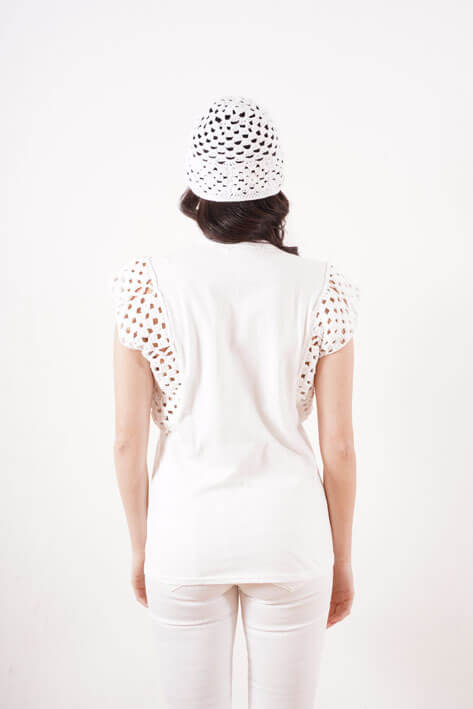 Tricot à Porter White wings Convenienza