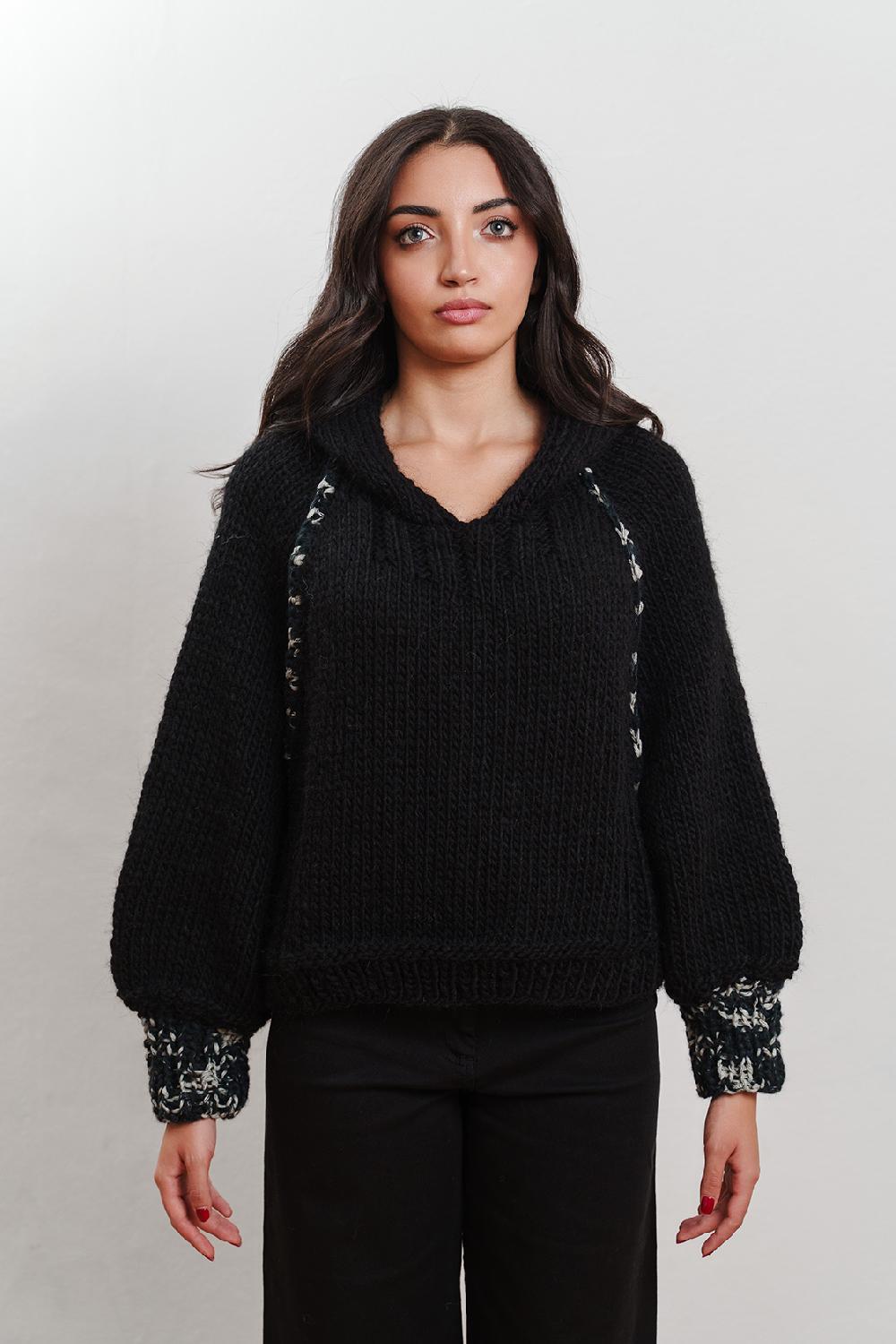 Tricot à Porter Maglia con cappuccio Online