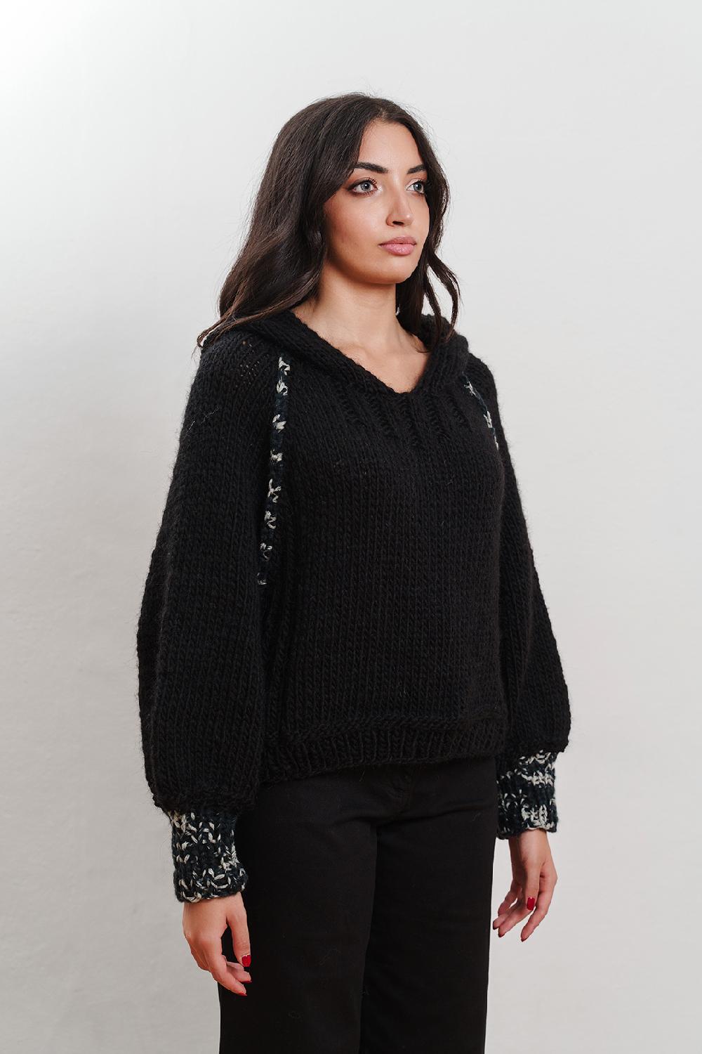Tricot à Porter Maglia con cappuccio Online