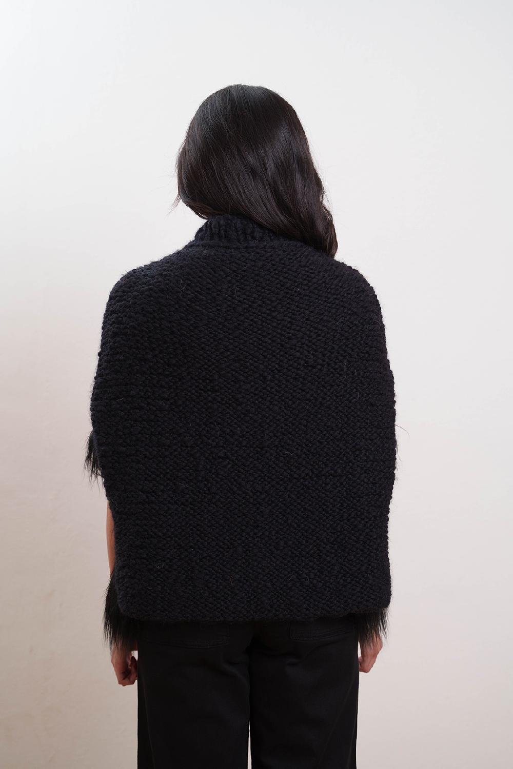 Tricot à Porter Poncho pelo Qualità