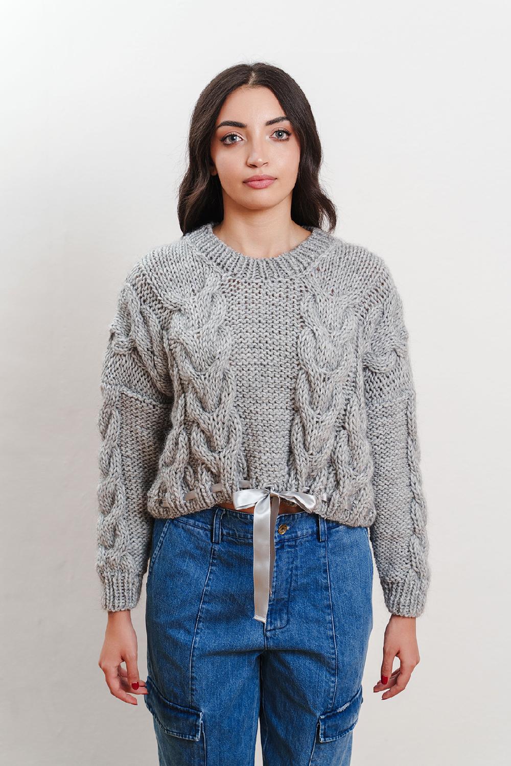 Tricot à Porter Maglia trecce Qualità Garantita