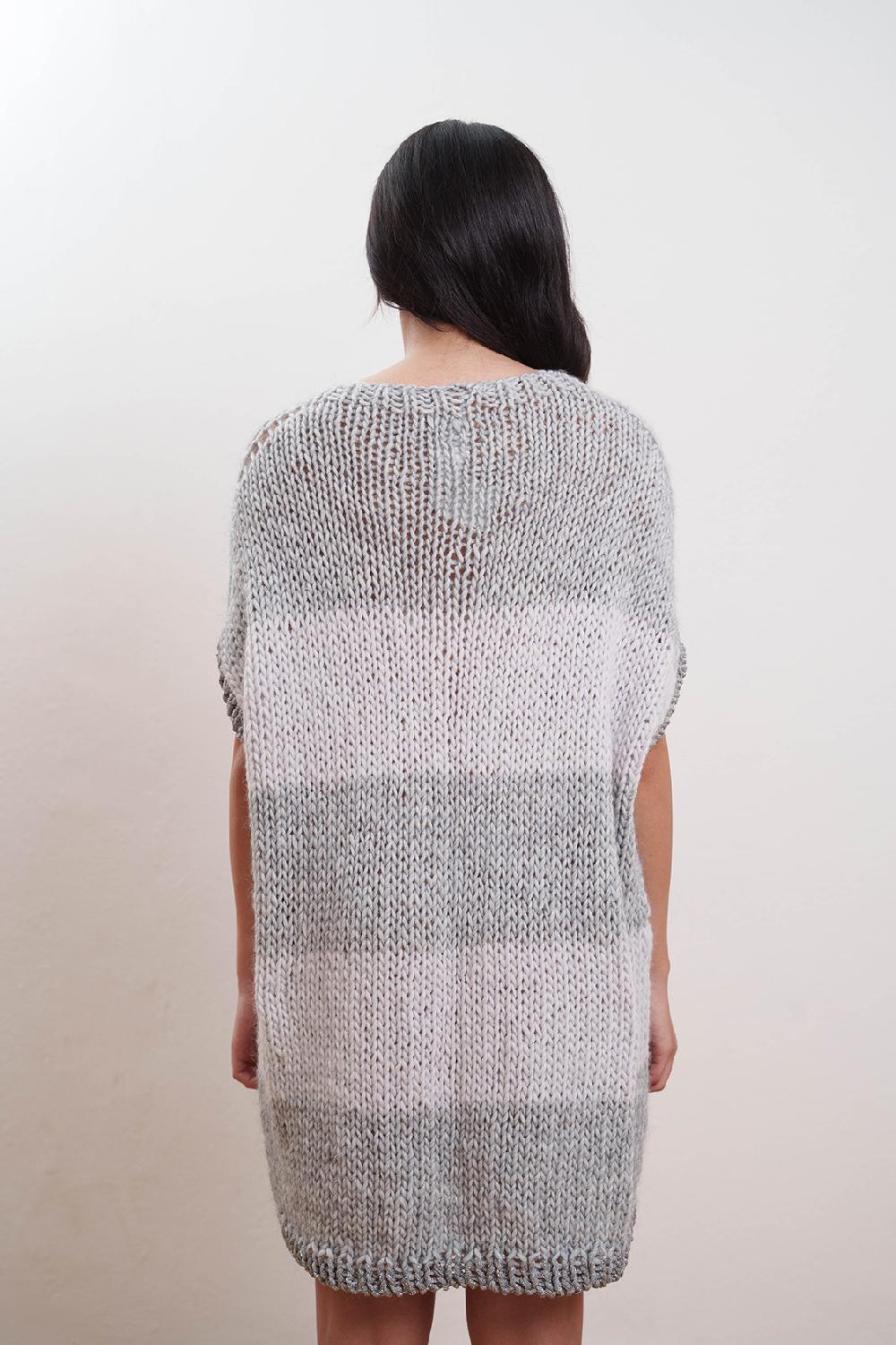 Tricot à Porter Maxi gilet Saldi Di Fabbrica