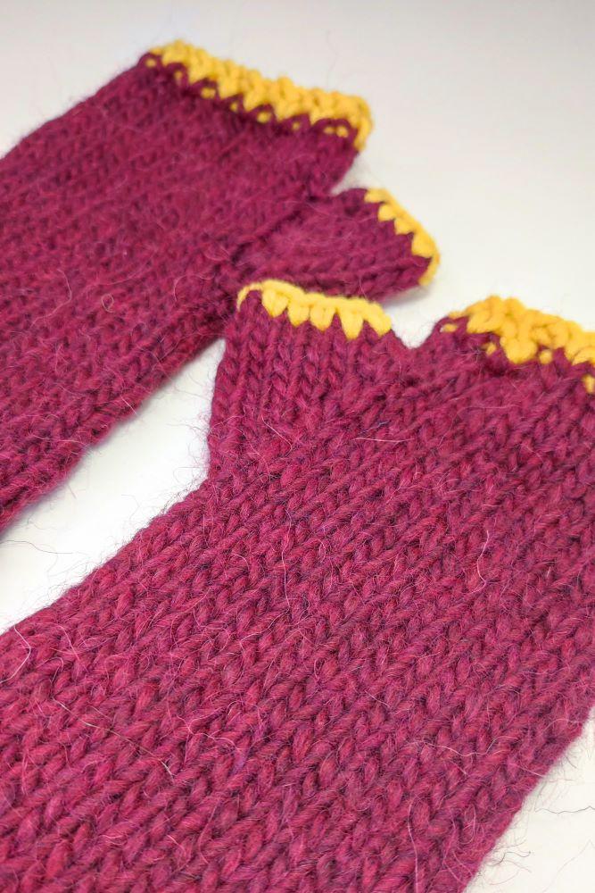 Tricot à Porter Manicotti lunghi 3 colori Presa