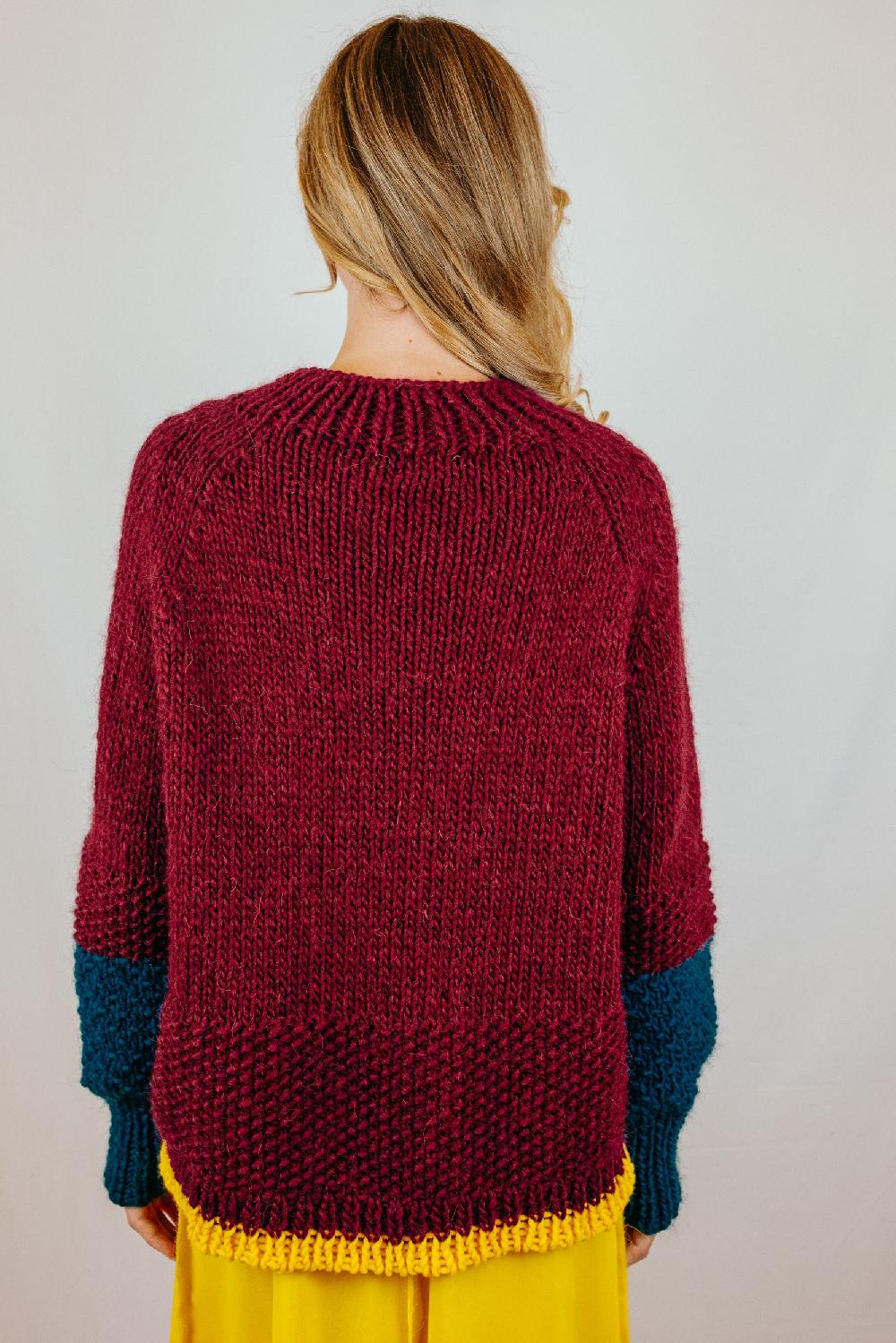 Tricot à Porter Lupetto long cube Online