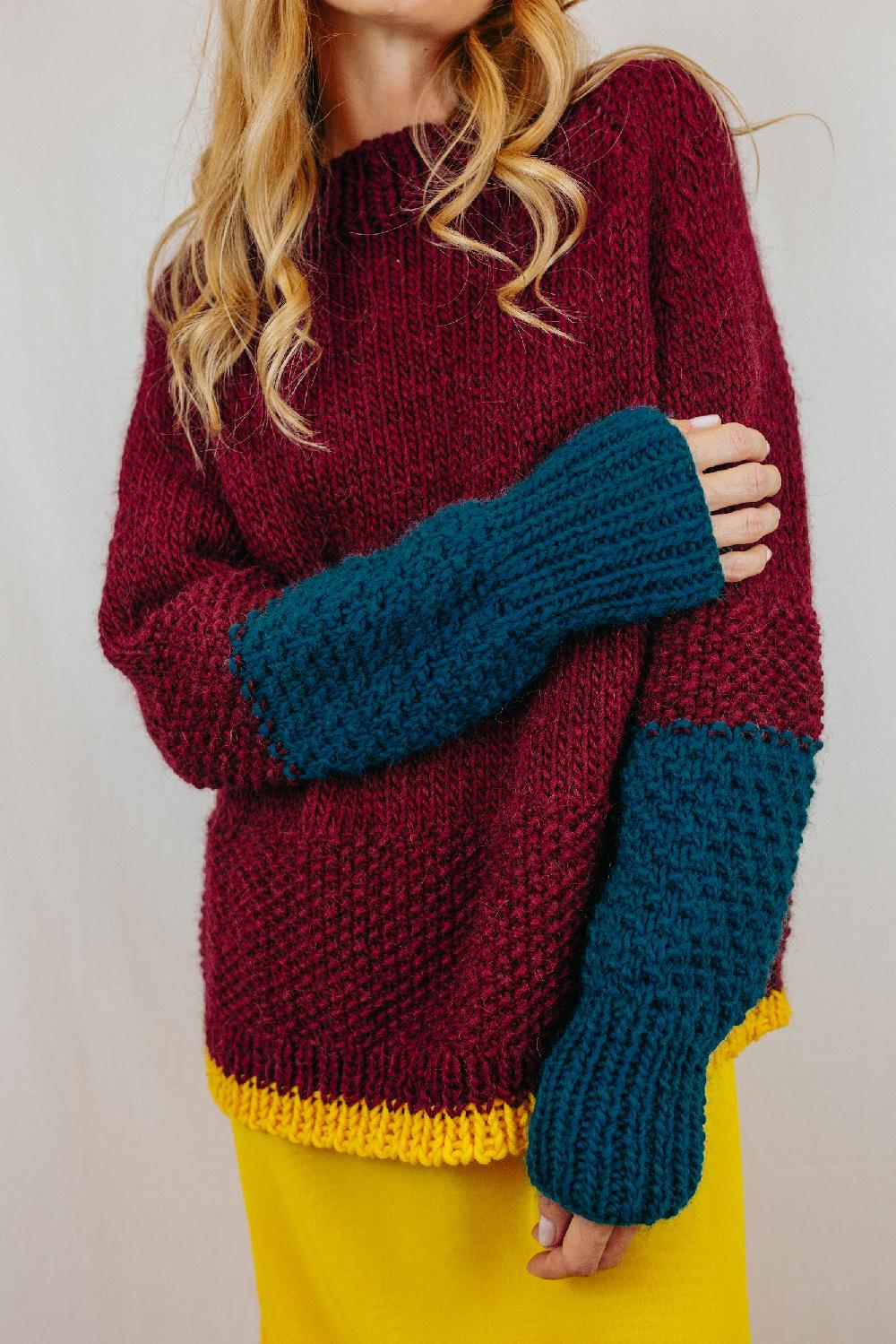 Tricot à Porter Lupetto long cube Online