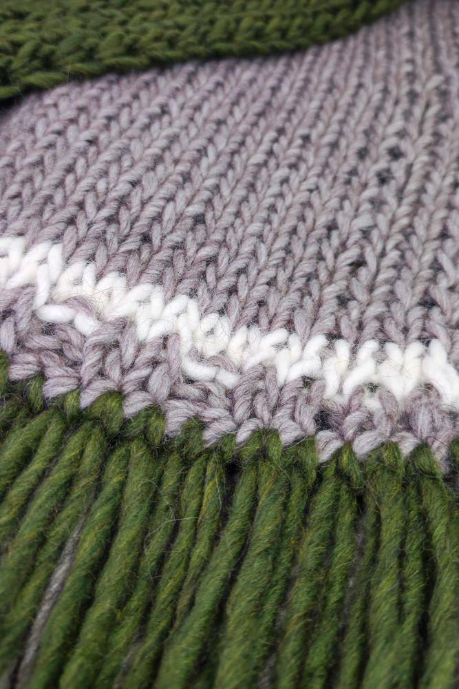 Tricot à Porter Sciarpa rettangolare con frange Offerte