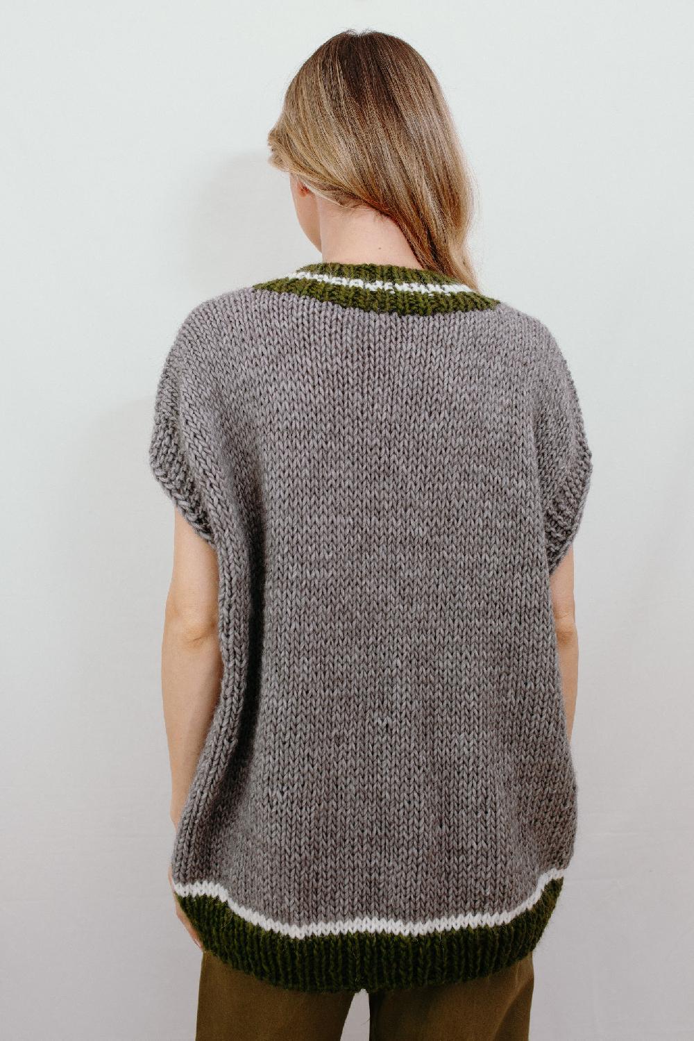 Tricot à Porter Gilet over scollo V I Più Venduti
