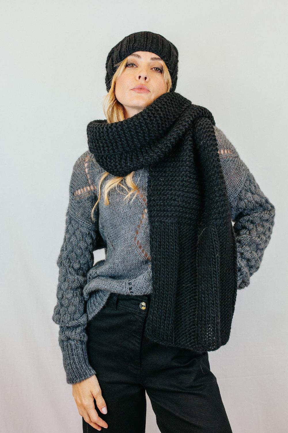 Tricot à Porter Sciarpa t.u. con maxi coste Negozio