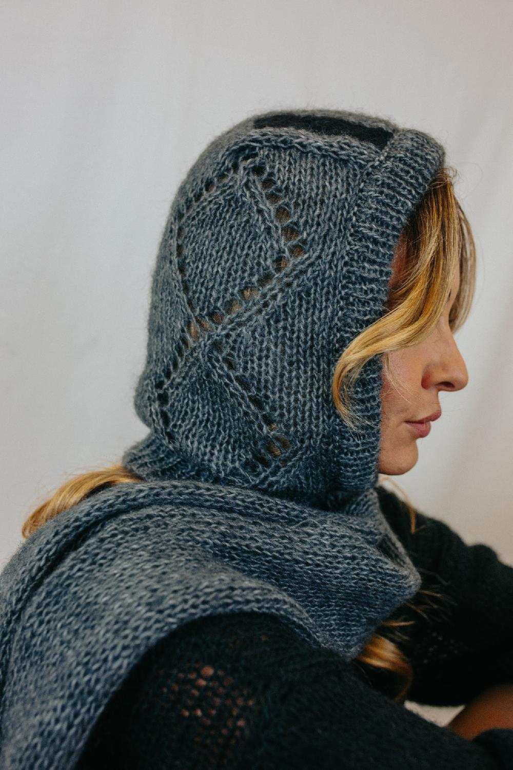 Tricot à Porter Balaclava con trafono a rombi Nuova