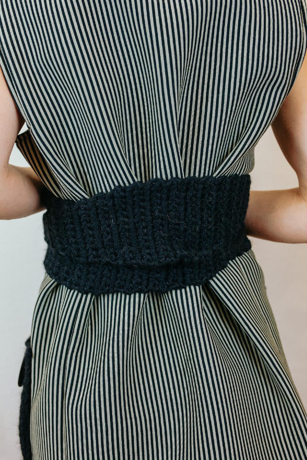 Tricot à Porter Cintura in lana tipo fascia Moda