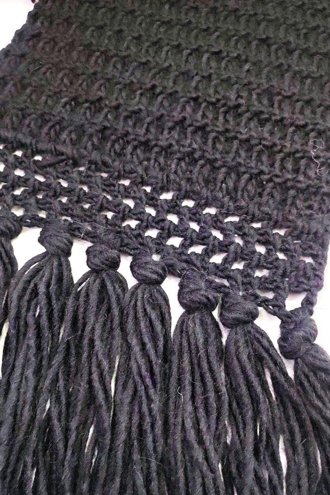 Tricot à Porter Sciarpa con bordo finale 2025