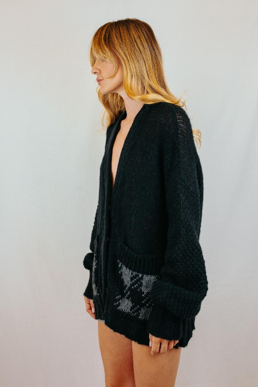 Tricot à Porter Cardigan scollo a V In Linea