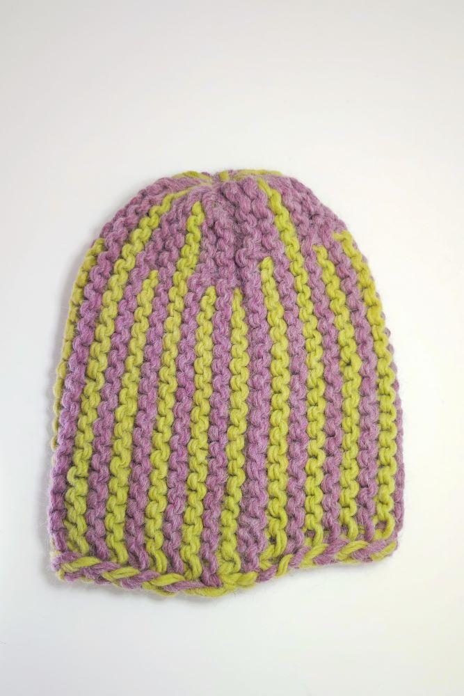 Tricot à Porter Berretto lungo bicolor Qualità