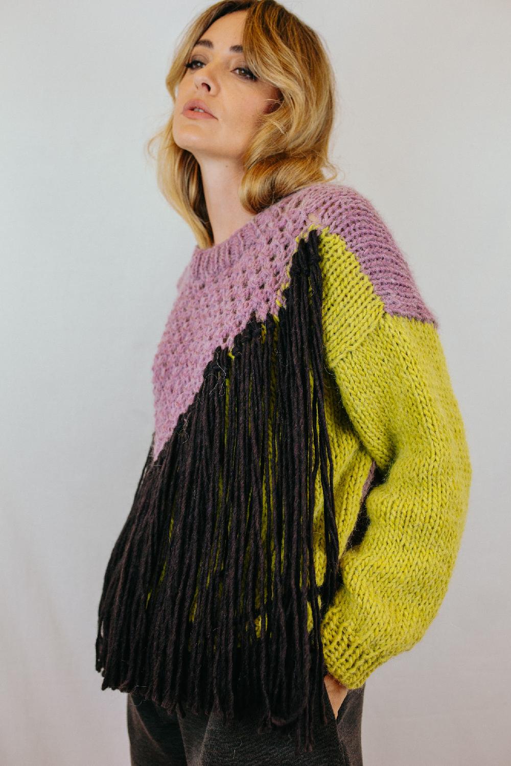Tricot à Porter Maglia con traforato Pezzi Unici
