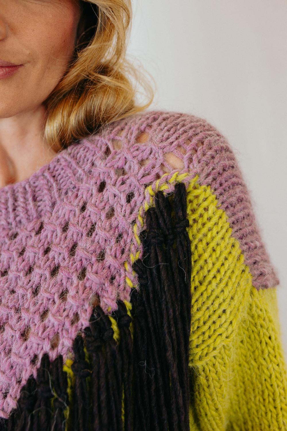 Tricot à Porter Maglia con traforato Pezzi Unici