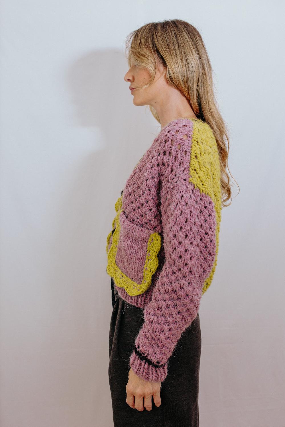 Tricot à Porter Cropped cardigan Qualità Garantita