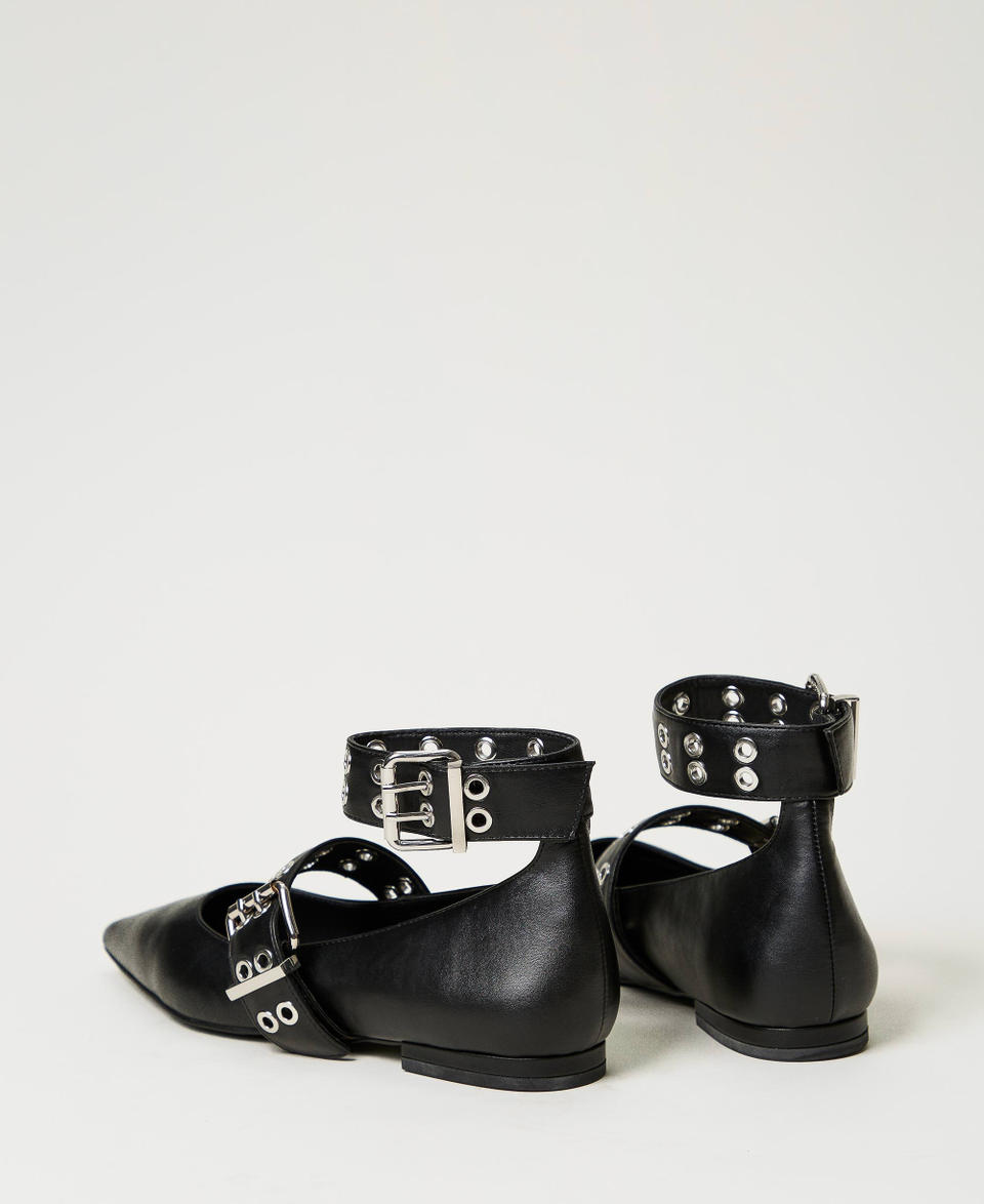 Twin Set Ballerine con cinturini Nuova