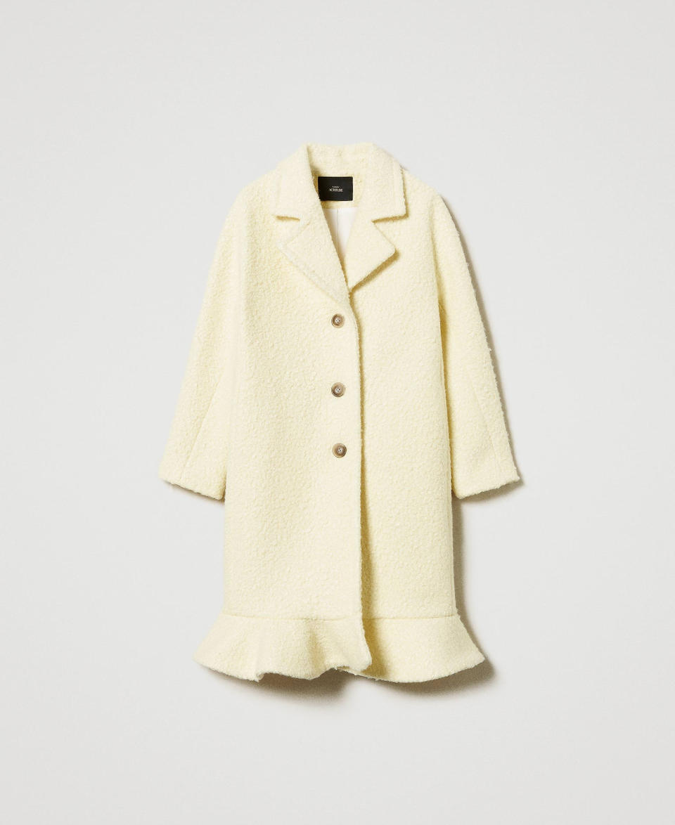 Twin Set Cappotto in panno arricciato Qualità Garantita