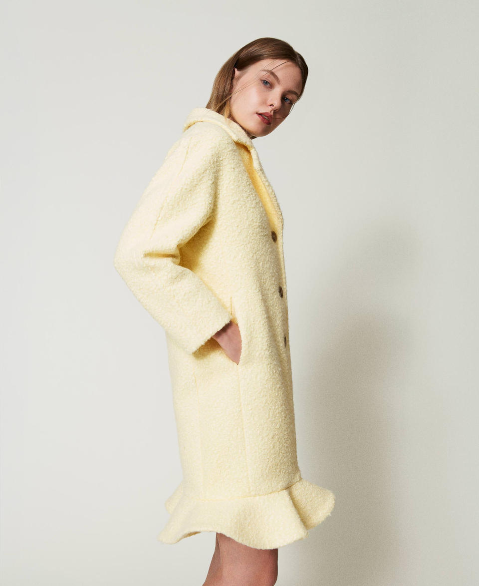 Twin Set Cappotto in panno arricciato Qualità Garantita