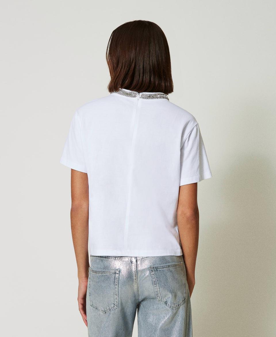 Twin Set T-shirt con ricamo a mano Fino Al -60%