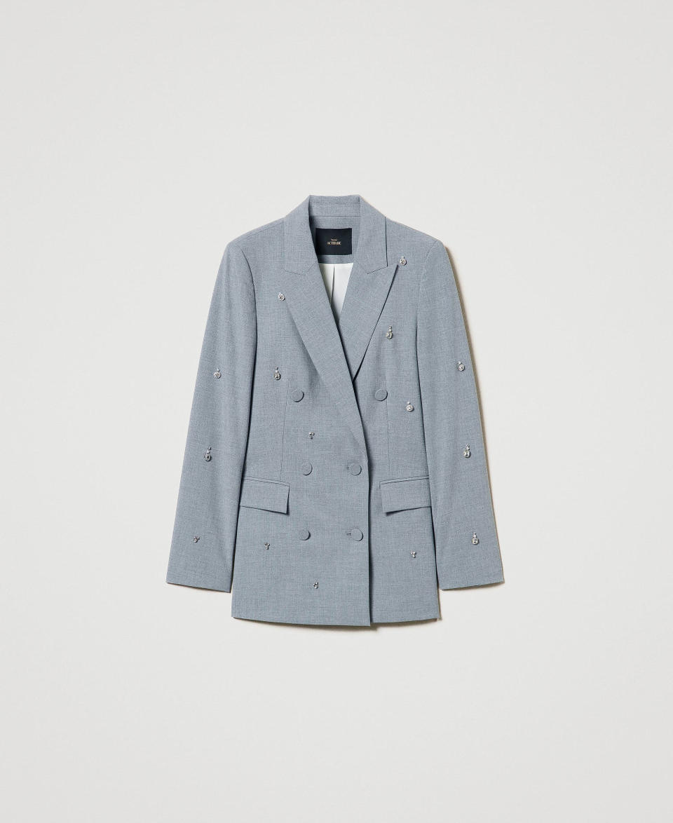 Twin Set Giacca blazer con ricami a mano Sottocosto