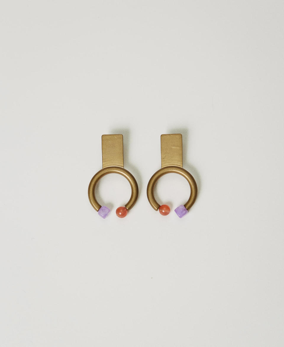 Twin Set Orecchino con cerchio e pietre Promozione Limitata