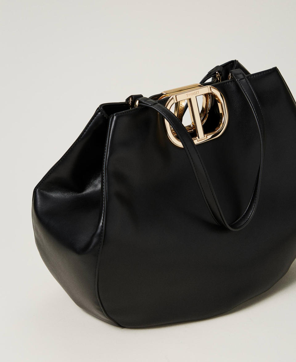 Twin Set Borsa shopper 'Lila' con manico Oval T Shopping Online