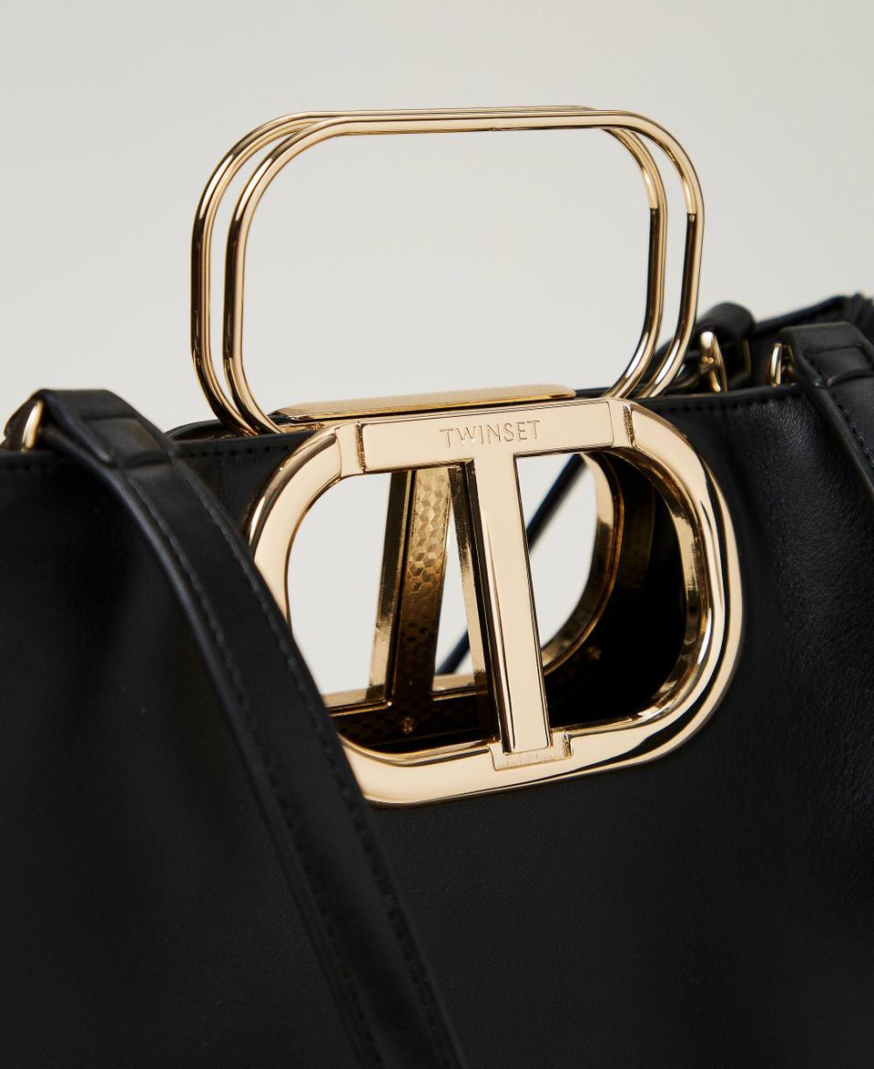 Twin Set Borsa shopper 'Lila' con manico Oval T Shopping Online