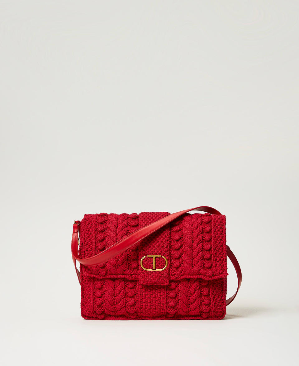 Twin Set Borsa a tracolla tricot 'Emma' Economico