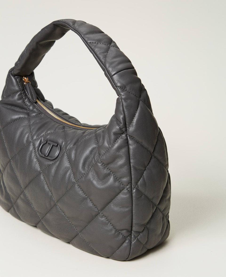 Twin Set Borsa hobo grande quilted imbottita Offerte
