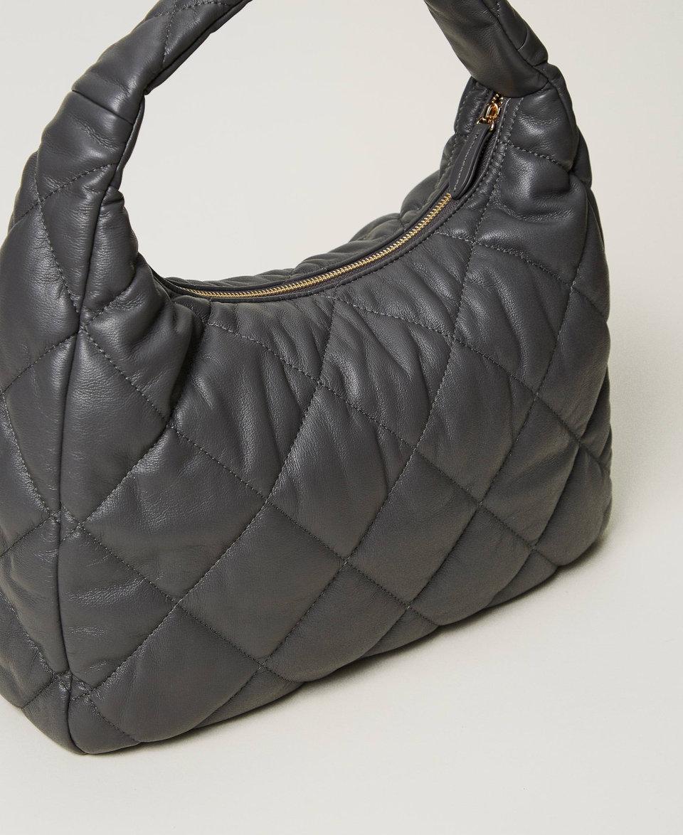 Twin Set Borsa hobo grande quilted imbottita Offerte