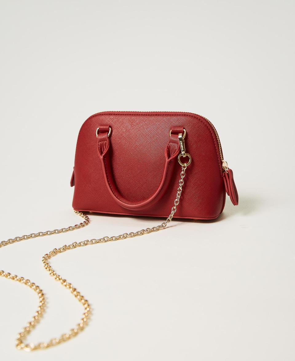 Twin Set Mini borsa a tracolla con Oval T Vendita Economica