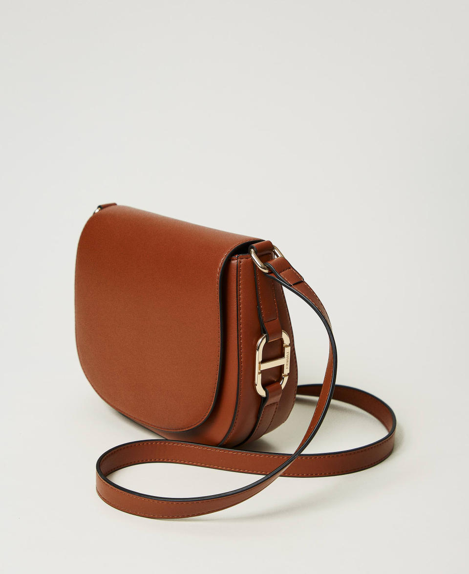 Twin Set Borsa a tracolla con fibbia Oval T Saldi Di Fabbrica