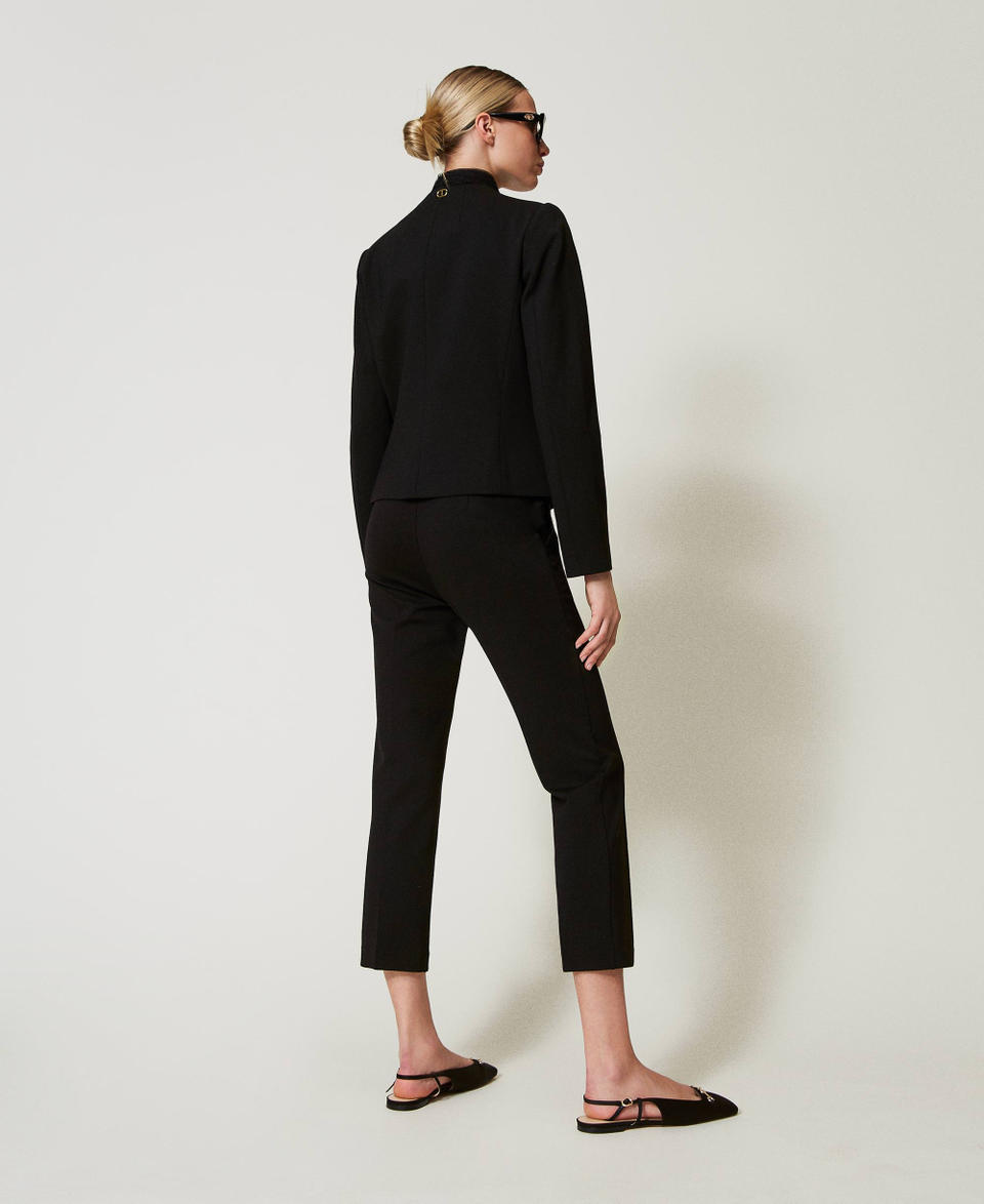 Twin Set Pantaloni con bottoni gioiello I Più Venduti