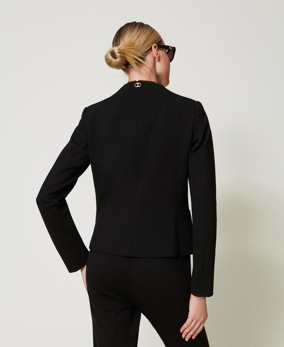 Twin Set Giacca blazer con bottoni gioiello Vendite Flash