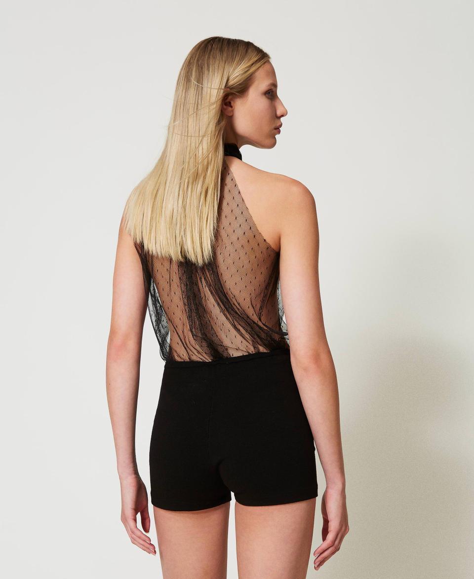 Twin Set Shorts fitted in maglia Nuovo