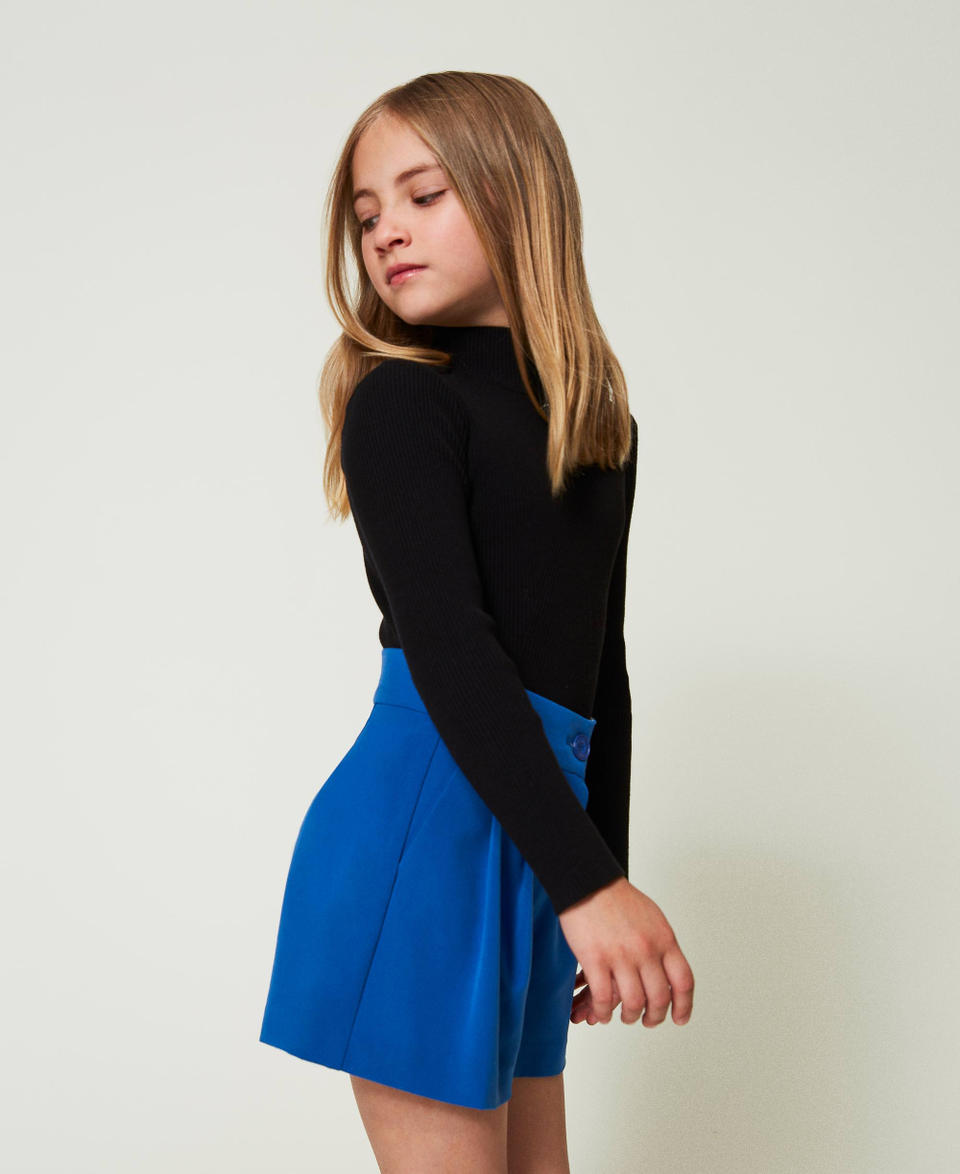 Twin Set Shorts in flanella In Vendita